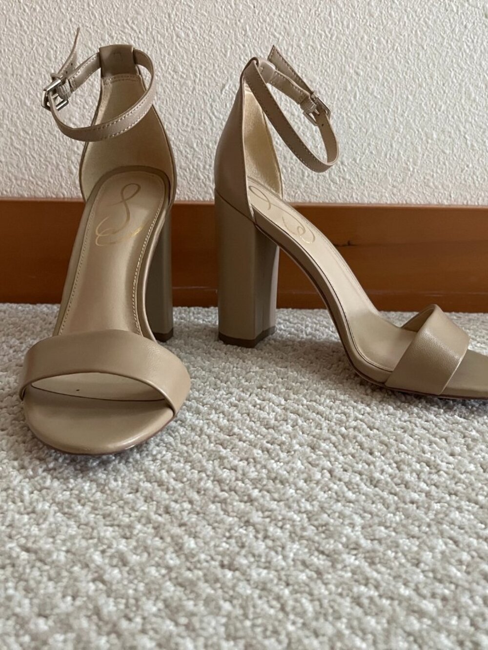 Sam Edelman nude heels- size 6